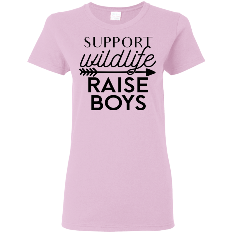 Support Wildlife Raise Boys T Shirts V1