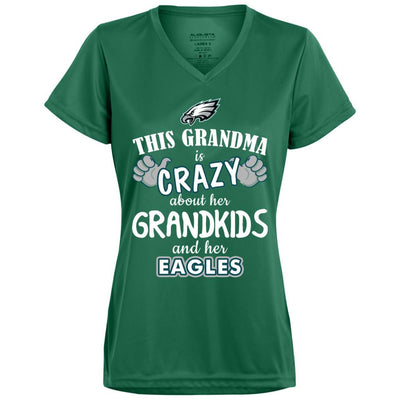 This Grandma Is Crazy About Her Grandkids And Her Philadelphia Eagles T Shirt