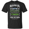 She Will Do It Twice And Take Pictures Seattle Seahawks T Shirt