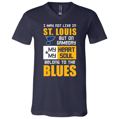 My Heart And My Soul Belong To The St. Louis Blues T Shirts