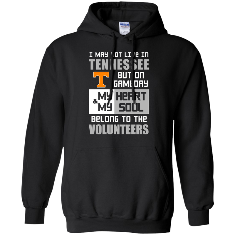 My Heart And My Soul Belong To The Tennessee Volunteers T Shirts