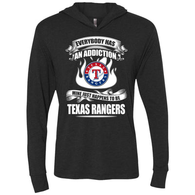 Everybody Has An Addiction Mine Just Happens To Be Texas Rangers T Shirt