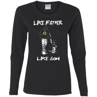 Happy Like Father Like Son Boston Bruins T Shirts