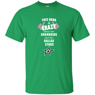This Nana Is Crazy About Her Grandkids And Her Dallas Stars T Shirts