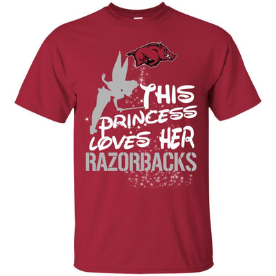 This Princess Love Her Arkansas Razorbacks T Shirts