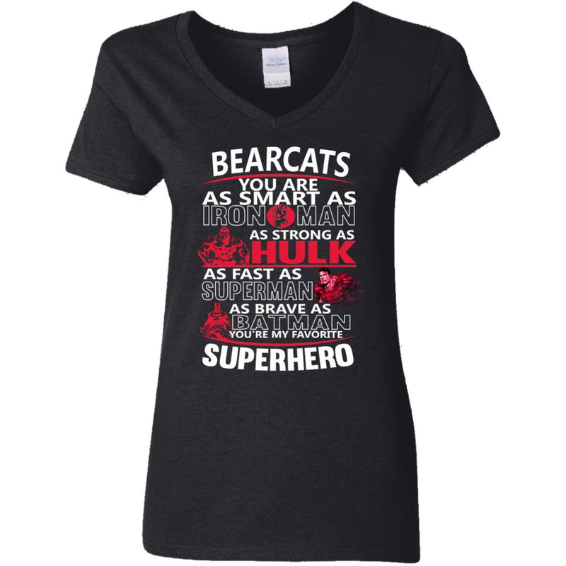 Cincinnati Bearcats You're My Favorite Super Hero T Shirts