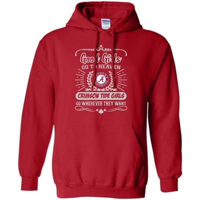 Good Girls Go To Heaven Alabama Crimson Tide Girls T Shirts