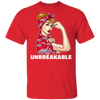 Beautiful Girl Unbreakable Go Washington Capitals T Shirt