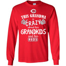 This Grandma Is Crazy About Her Grandkids And Her Cincinnati Reds T Shirt