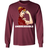 Beautiful Girl Unbreakable Go Oklahoma Sooners T Shirt