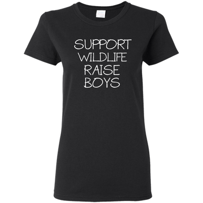 Support Wildlife Raise Boys T Shirts V4