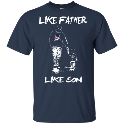 Happy Like Father Like Son Arizona Wildcats T Shirts