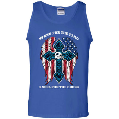 Stand For The Flag Kneel For The Cross Carolina Panthers T Shirts