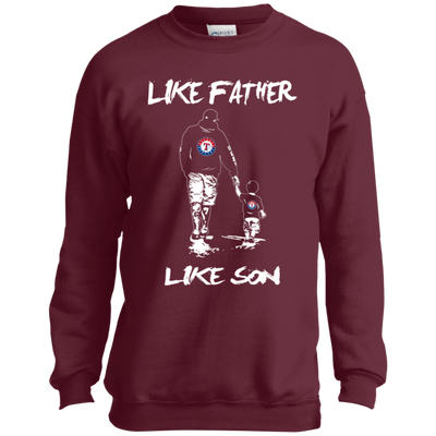 Happy Like Father Like Son Texas Rangers T Shirts