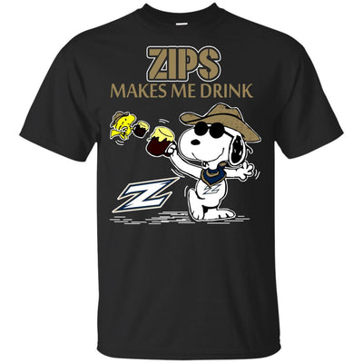 Akron Zips Make Me Drinks T Shirts