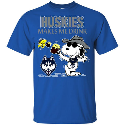 Connecticut Huskies Make Me Drinks T Shirt