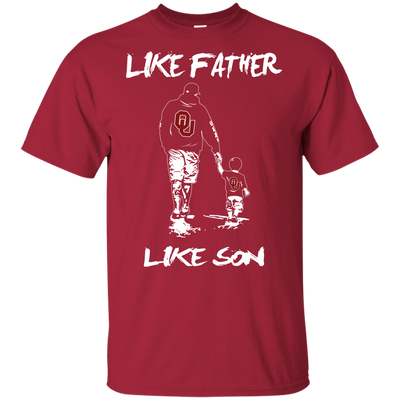 Happy Like Father Like Son Oklahoma Sooners T Shirts