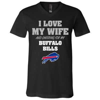 I Love My Wife And Cheering For My Buffalo Bills T Shirts