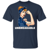 Beautiful Girl Unbreakable Go San Diego Padres T Shirt