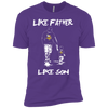 Happy Like Father Like Son Minnesota Vikings T Shirts