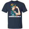 Beautiful Girl Unbreakable Go Seattle Mariners T Shirt