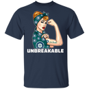 Beautiful Girl Unbreakable Go Seattle Mariners T Shirt