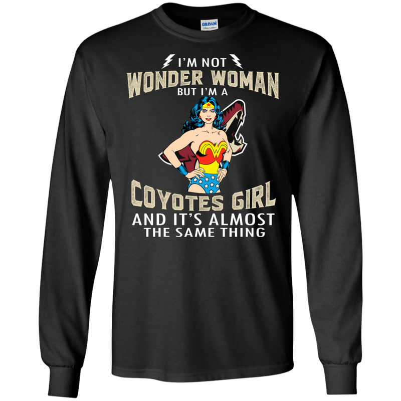 I'm Not Wonder Woman Arizona Coyotes T Shirts