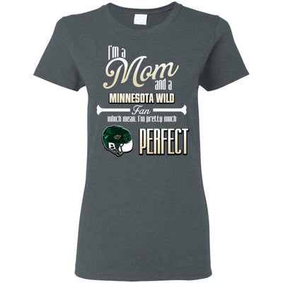 Cool Pretty Perfect Mom Fan Minnesota Wild T Shirt