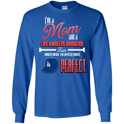 Cool Pretty Perfect Mom Fan Los Angeles Dodgers T Shirt