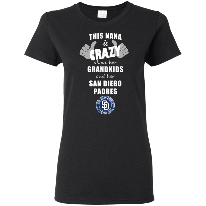 This Nana Is Crazy About Her Grandkids And Her San Diego Padres T Shirts