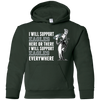 I Will Support Everywhere Philadelphia Eagles T Shirts