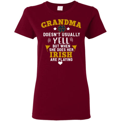 But Different When She Does Her Notre Dame Fighting Irish Are Playing T Shirts