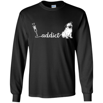 Addict Pug T Shirts