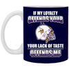 My Loyalty And Your Lack Of Taste Minnesota Vikings Mugs