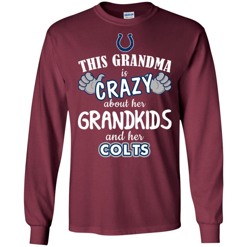 This Grandma Is Crazy About Her Grandkids And Her Indianapolis Colts T Shirt