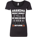 Grandma Doesn't Usually Yell Cincinnati Bengals T Shirts