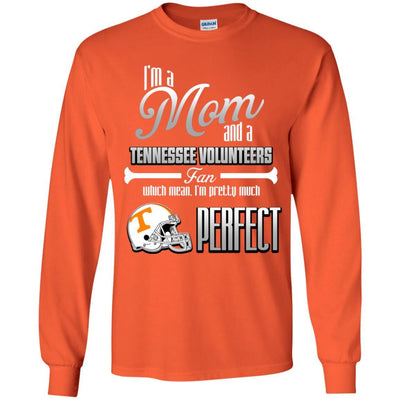 Cool Pretty Perfect Mom Fan Tennessee Volunteers T Shirt