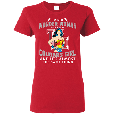 I'm Not Wonder Woman Houston Cougars T Shirts