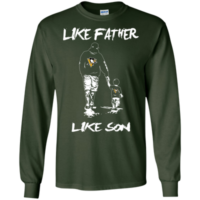 Happy Like Father Like Son Pittsburgh Penguins T Shirts