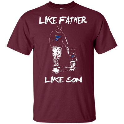 Happy Like Father Like Son St. Louis Blues T Shirts