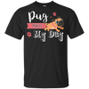 Pug Makes My Day T Shirts