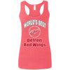 Amazing World's Best Dad Detroit Red Wings T Shirts