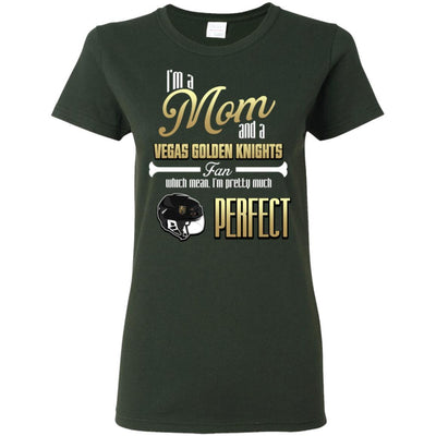 Cool Pretty Perfect Mom Fan Vegas Golden Knights T Shirt