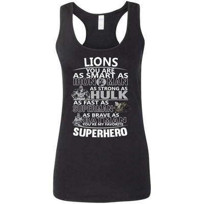 Detroit Lions You're My Favorite Super Hero T Shirts