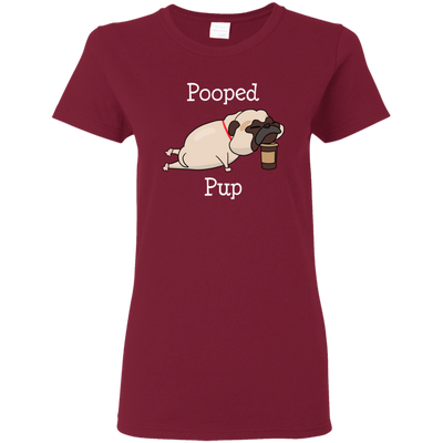 Nice Pug T Shirts - Pooped Pup, is a cool gift for friends and family