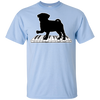 Pug Playing Piano Music T Shirts V2