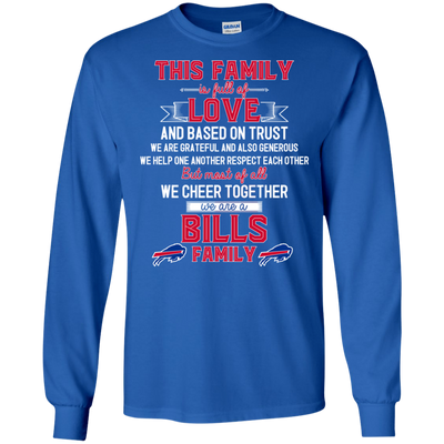 We Are A Buffalo Bills Family T Shirt