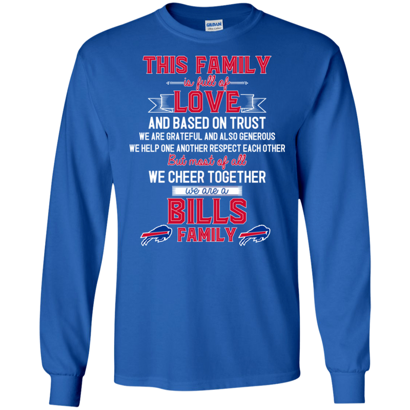 We Are A Buffalo Bills Family T Shirt