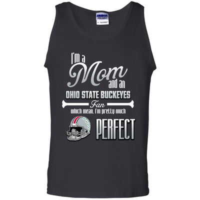 Cool Pretty Perfect Mom Fan Ohio State Buckeyes T Shirt