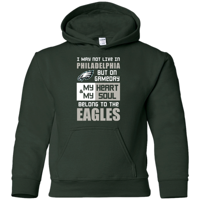 My Heart And My Soul Belong To The Philadelphia Eagles T Shirts